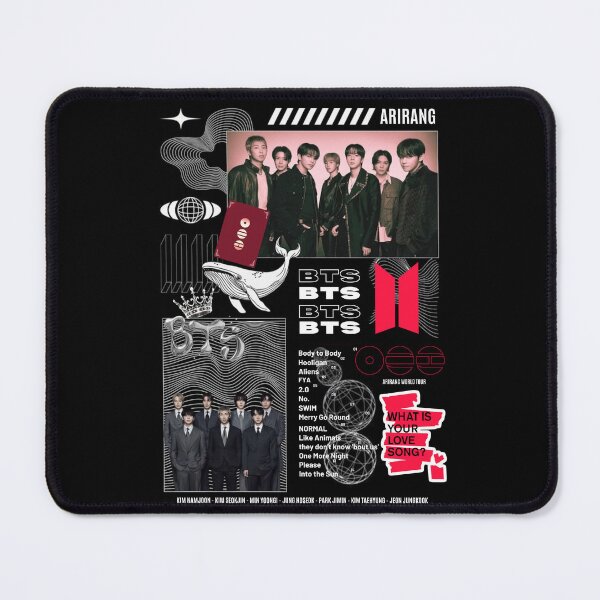 Item preview, BTS Arirang World Tour Poster – Kpop Aesthetic Tracklist Design designed and sold by Palette & Hue.