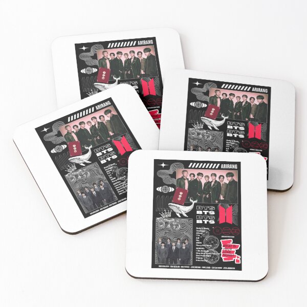 Item preview, BTS Arirang World Tour Poster – Kpop Aesthetic Tracklist Design designed and sold by Palette & Hue.