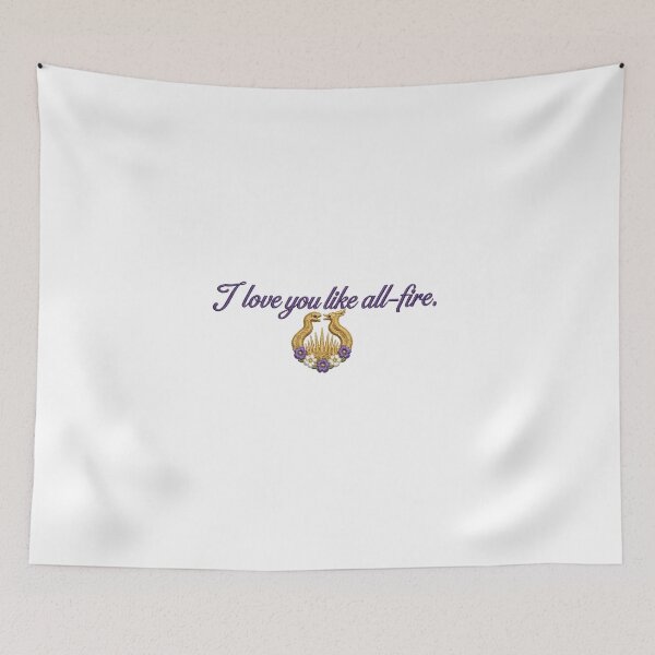 Item preview, THG Sunrise on the Reaping Shirt, I Love You Like All-Fire designed and sold by skylove94.