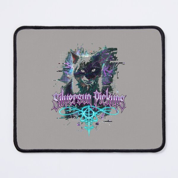 Item preview, Cat Glitch Art Tribute To Silversun Pickups-34 designed and sold by ChristinaMato.