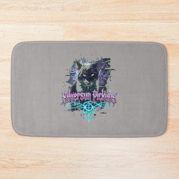 Item preview, Cat Glitch Art Tribute To Silversun Pickups-34 designed and sold by ChristinaMato.
