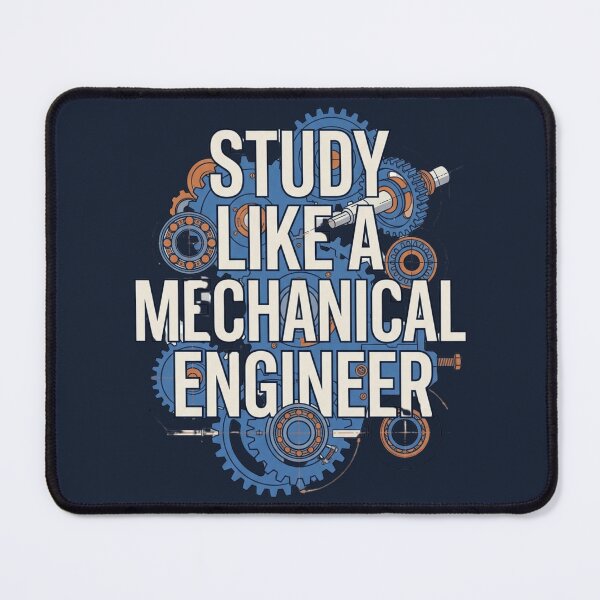 Item preview, Study Like a Mechanical Engineer Design designed and sold by Amr Darwish Graphic designer.