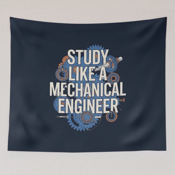 Item preview, Study Like a Mechanical Engineer Design designed and sold by Amr Darwish Graphic designer.