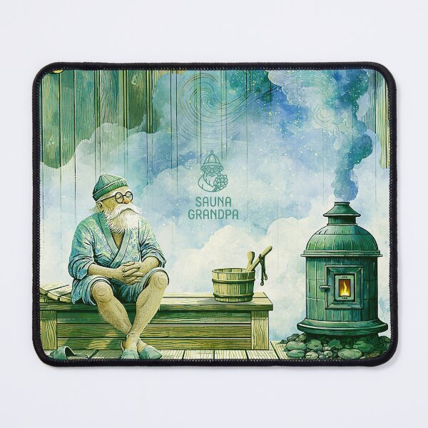 Item preview, Sauna Grandpa - sauna room - 004 designed and sold by WABISABIMOMENTS.