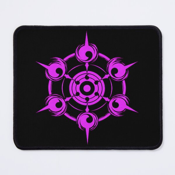 Item preview, Six Paths Sage Purple Rinnegan Naruto Symbol designed and sold by QubekShop.