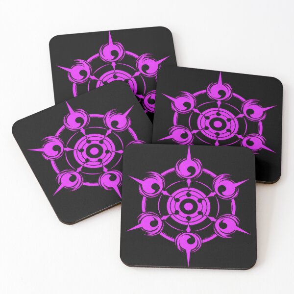 Item preview, Six Paths Sage Purple Rinnegan Naruto Symbol designed and sold by QubekShop.