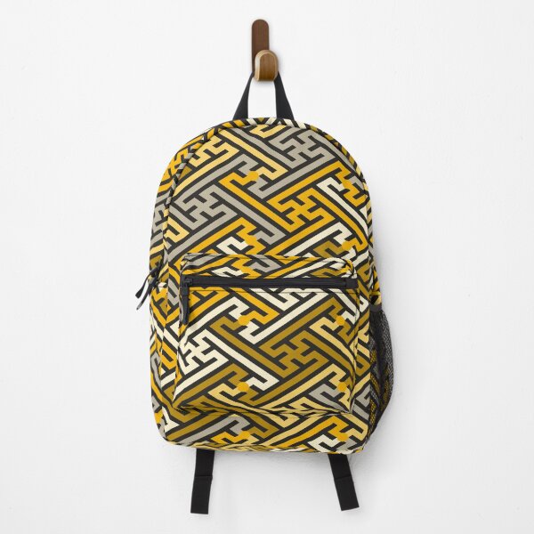 Item preview, Sayagata – Golden Japanese Geometric Pattern designed and sold by TexSta.