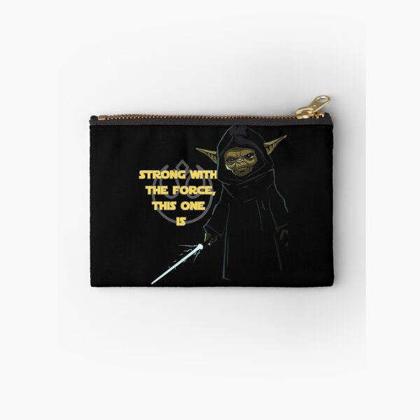 Item preview, Strong With The Force This One Is Dark Hooded Jedi Master Star Wars Inspired Fan Art Graphic Tee designed and sold by DimensionShift.