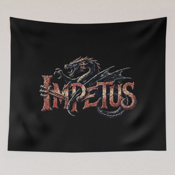 Item preview, Impetus Dragon – Epic Fantasy Dragon Art, Ancient Wyrm, Legendary Mythical Creature, Powerful Fire Drake, Dark Fantasy RPG Artwork, Dragon Lover Gift, Fantasy Creature designed and sold by Typologystudios.