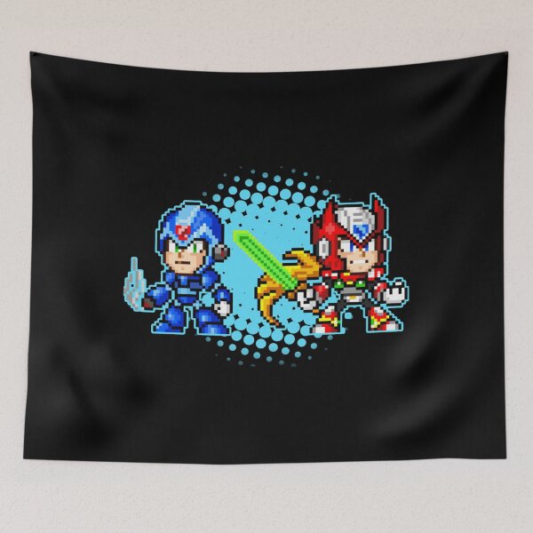 Item preview, Mega Man X and Zero Pixel  designed and sold by HansDavidsenST.