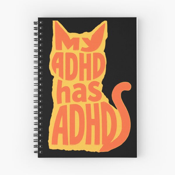 Item preview, Copy of My ADHD has ADHD Funny ADHD Cat designed and sold by T-version.