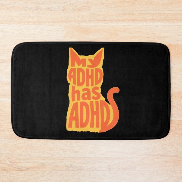 Item preview, Copy of My ADHD has ADHD Funny ADHD Cat designed and sold by T-version.