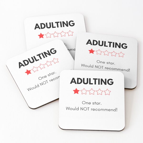 Item preview, Adulting designed and sold by Qwirtee.