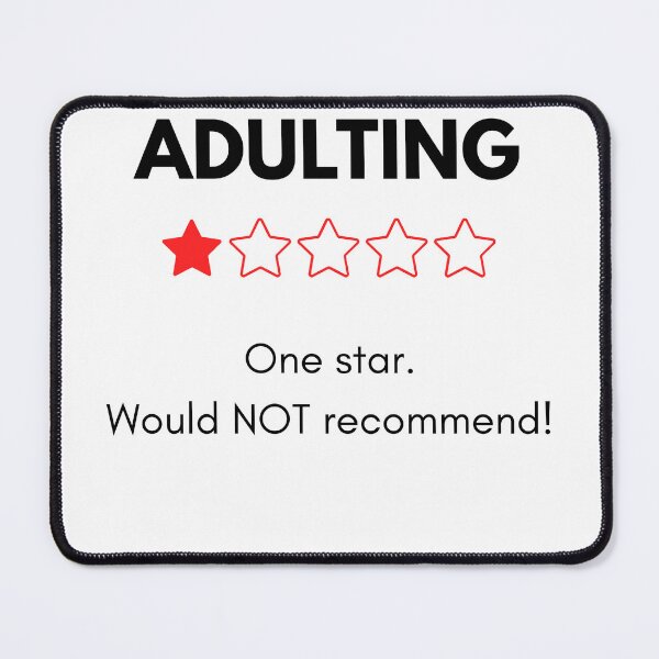 Item preview, Adulting designed and sold by Qwirtee.
