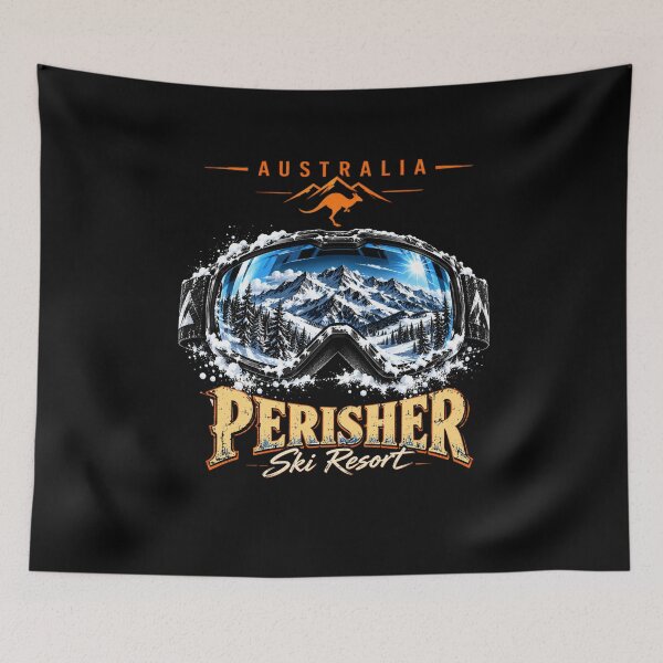 Item preview, Perisher Ski Resort designed and sold by TheEndDesign.