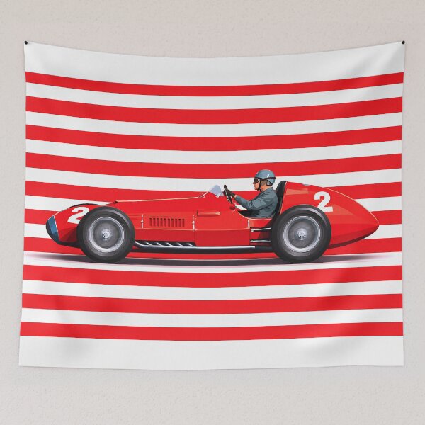 Item preview, Alberto Ascari F1 Car designed and sold by PitWallArt.