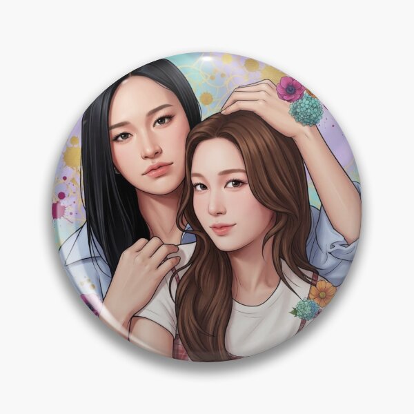 Item preview, ML Cuteness Garden Thai GL Series Actress Lgbtq+ Comic Book Art Home Wall Decor Print Poster Pride TV Series Movie Music designed and sold by Mind Space.