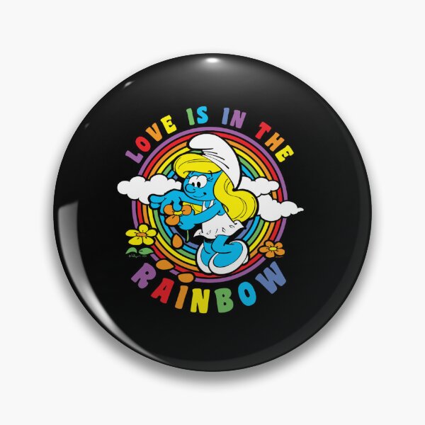 Item preview, The Smurfs Love Is In The Rainbow Smurfette Essential  designed and sold by circliqueart.