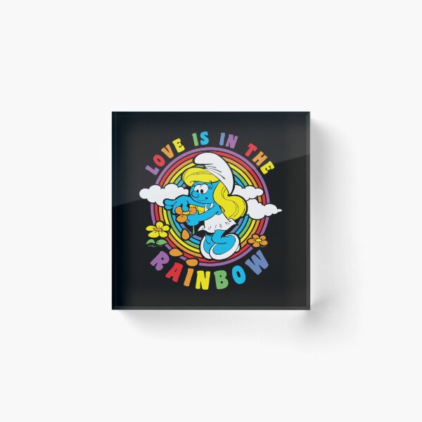Item preview, The Smurfs Love Is In The Rainbow Smurfette Essential  designed and sold by circliqueart.