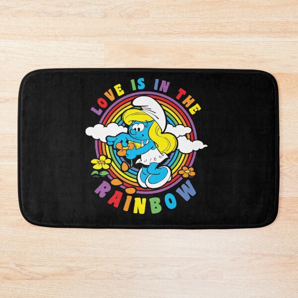 Item preview, The Smurfs Love Is In The Rainbow Smurfette Essential  designed and sold by circliqueart.