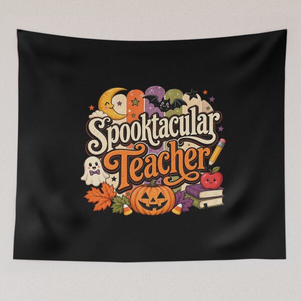 Item preview, Spooktacular Teacher Halloween designed and sold by DogoMalulu.