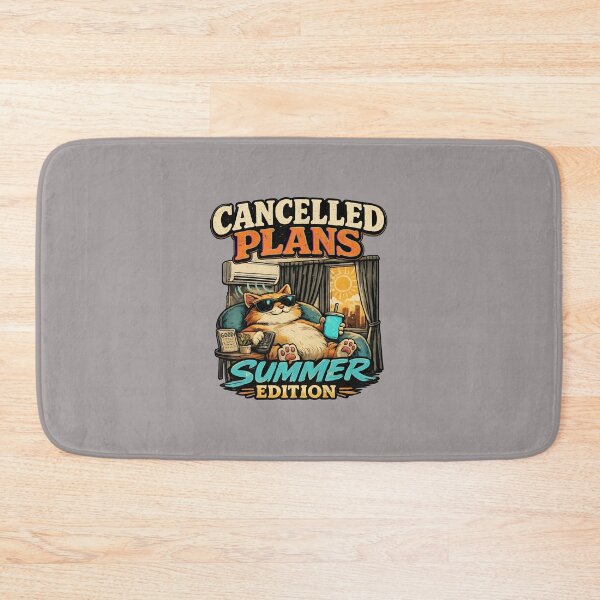 Item preview, Cancelled Plans Summer Edition Cat AC Rage-43 designed and sold by AndreaSauer.