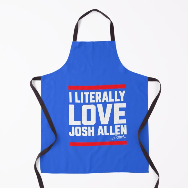 Item preview, I Literally Love Josh-Allen Signature Football Vintage designed and sold by Odditycalzon.