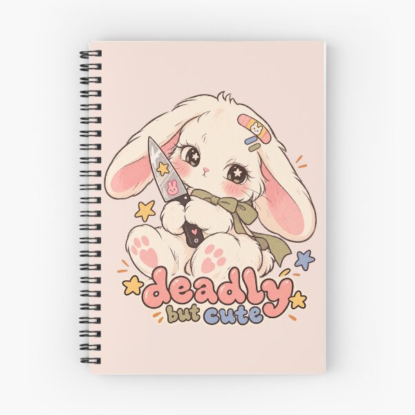 Item preview, Deadly But Cute Bunny With Knife designed and sold by thatsmaddierose.