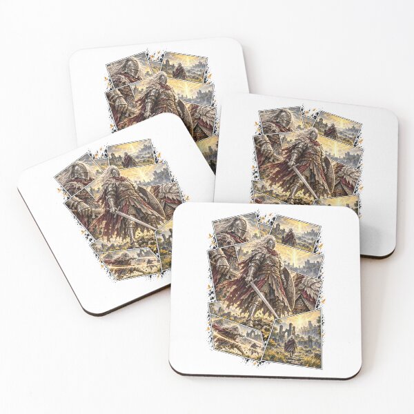 Item preview, The Tarnished Raging Wolf Armor Collage designed and sold by PrestonChild.