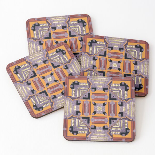 Item preview, 1930's Abbey Abstraction 3 Pattern Design  designed and sold by Jenny Meehan Art Prints and Patterns  .