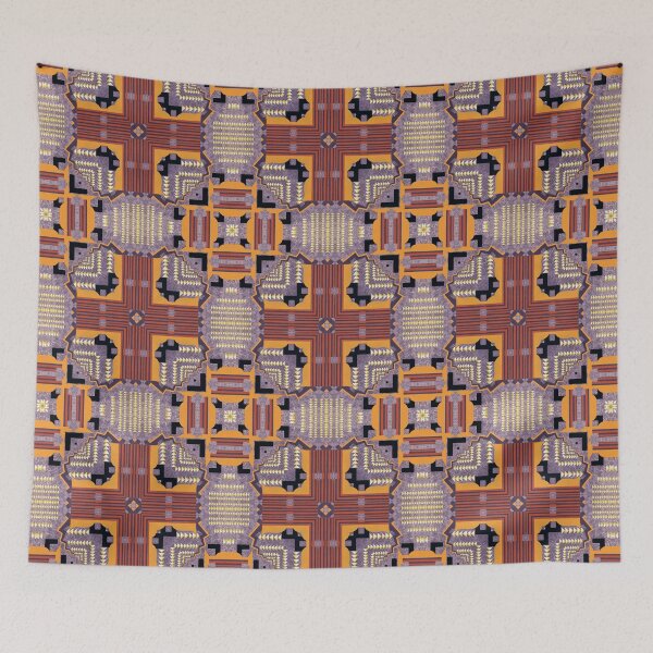 Item preview, 1930's Abbey Abstraction 3 Pattern Design  designed and sold by Jenny Meehan Art Prints and Patterns  .