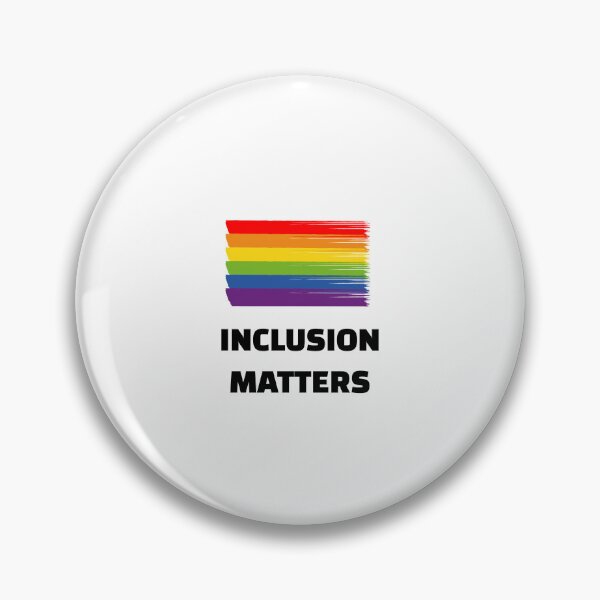 Item preview, Inclusion Matters Rainbow Flag designed and sold by Inspirationmotivation.