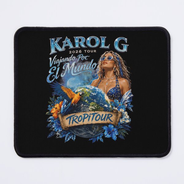 Item preview, Karol 2026 G Viajando Por El Mundo Tropitour Colorful Tropical Concert Essential designed and sold by Zaflab.