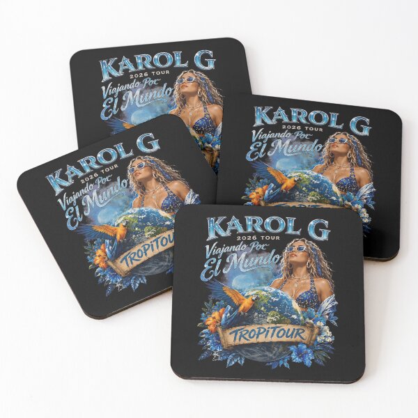 Item preview, Karol 2026 G Viajando Por El Mundo Tropitour Colorful Tropical Concert Essential  designed and sold by Zaflab.