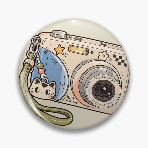 Item preview, Digital Camera Y2K Cute Retro Tech designed and sold by thatsmaddierose.