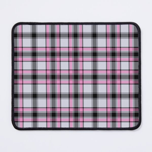 Item preview, Soft Pink Grey and Black Tartan Plaid designed and sold by The-Repository.