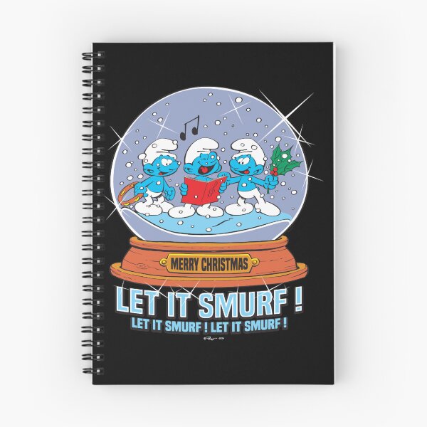 Item preview, The Smurfs Merry Christmas Let It Smurf! Let It Smurf Logo Essential  designed and sold by circliqueart.