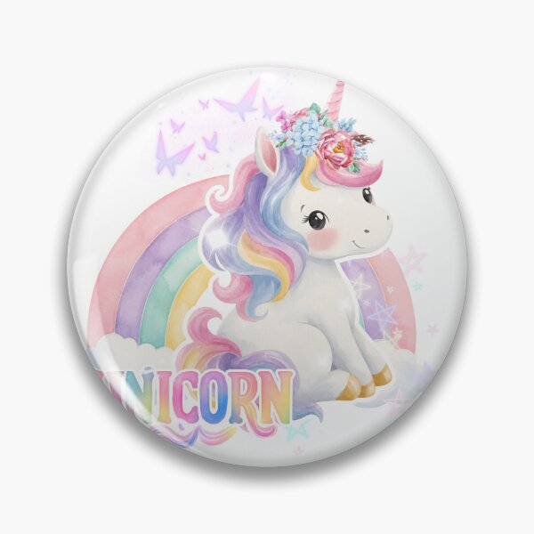 Item preview, Cute Pastel Unicorn Rainbow Sticker designed and sold by Ceylo Art.