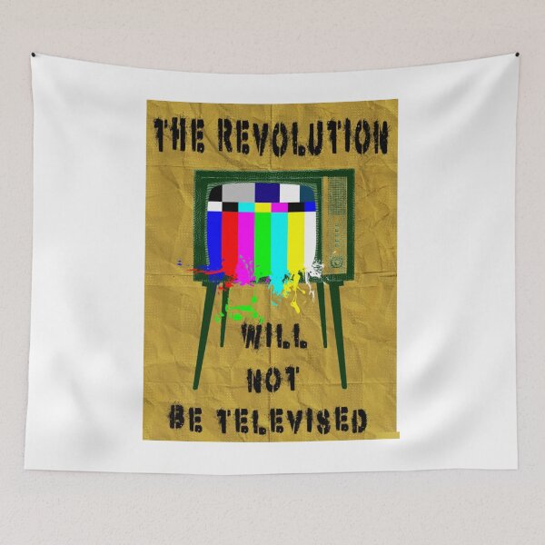 Item preview, The revolution will not be televised  designed and sold by Michaehuckabay.