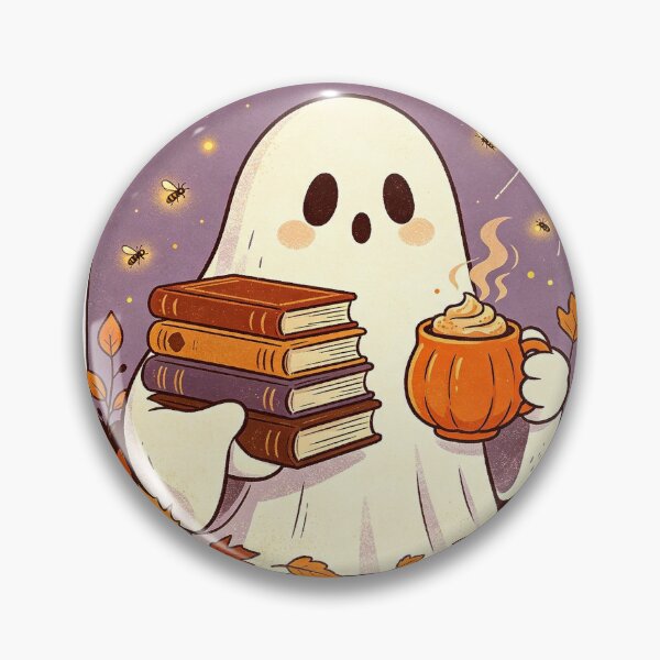 Item preview, Vintage Ghost Book Club Spooky Fall Reading designed and sold by urmoments.