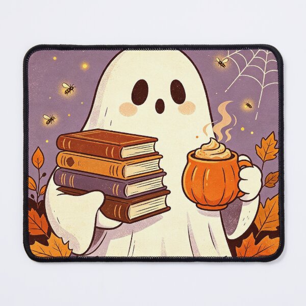 Item preview, Vintage Ghost Book Club Spooky Fall Reading designed and sold by urmoments.