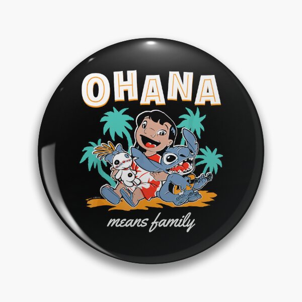 Item preview, Lilo & Stitch Ohana Means Family Cute Stitch Aesthetic designed and sold by junglecolor.