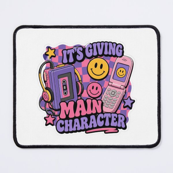 Item preview, It's Giving Main Character Retro Y2K Graphic designed and sold by creativerooney.