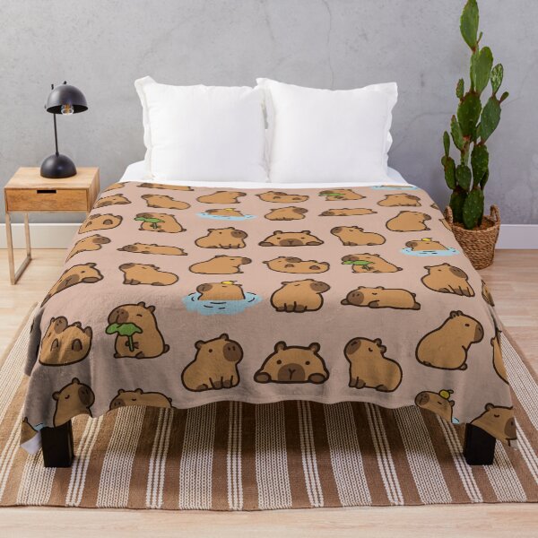 Item preview, Cute Capybara Doodles designed and sold by Doodlywood.