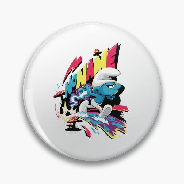 Item preview, The Smurfs Movie No Name Running Smurf Epic Shot Essential  designed and sold by circliqueart.