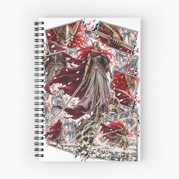 Item preview, Malenia Scarlet Cloak Warrior Collage designed and sold by PrestonChild.