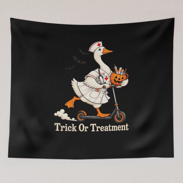 Item preview, Halloween Nurse Goose designed and sold by DogoMalulu.