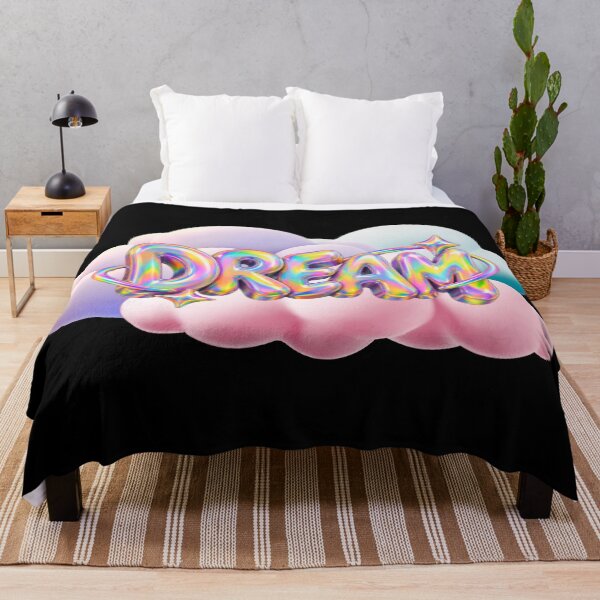 Item preview, 3D Holographic Dream Word on Pastel Clouds designed and sold by Rynasvz.