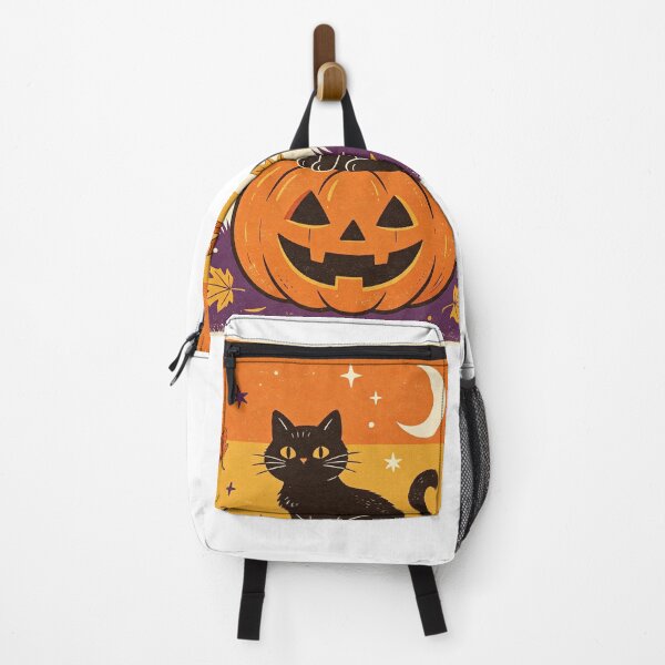 Item preview, Retro Pumpkin Patch Cat Cozy Fall Spooky Season designed and sold by urmoments.