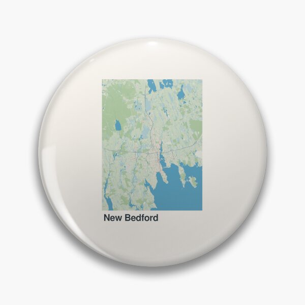 Item preview, New Bedford Minimalistic Map Art designed and sold by MapsNerd.